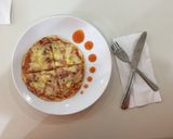 Hình bước làm 7 của món Pizza khi bếp vắng lò