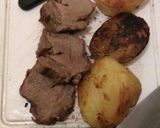 Foto del paso 4 de la receta: Palomita al horno con papas y batatas