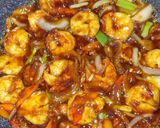 Foto langkah ke 14 dari resep Udang oseng saus mentega.