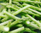 Hình bước làm 2 của món Tôm xào măng tây