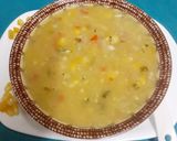 A picture of step 6 of Romancing The Rains, Indo - Chinese Sweet Corn Soup.