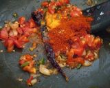 A picture of step 2 of Tomato rice.
