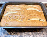 Foto del paso 9 de la receta: Pastel de plátano caramelizado y pepitas de chocolate, “sin gluten “