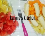 A picture of step 3 of Fruits salad.