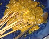 Foto langkah ke 9 dari resep Sate Padang ati ampela ala Rumahan.