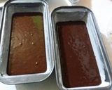 A picture of step 5 of Banana brownie cake.