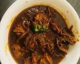A picture of step 7 of Prawn curry.