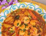 Foto langkah ke 6 dari resep Udang Asam Manis.
