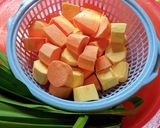 Hình bước làm 1 của món Khoai lang kén