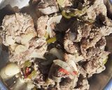 Foto del paso 3 de la receta: 🥩Carne cocinada de en cajas de 🍷 y 🥛