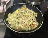 Foto del paso 3 de la receta: Machaca con huevo y papa