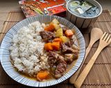 Hình bước làm 5 của món Cơm cà ri bò kiểu Nhật