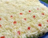 Foto langkah ke 3 dari resep Bolu pandan kukus versi ekonomis.