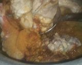 A picture of step 3 of Chicken qorma.