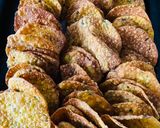 A picture of step 5 of Karela(bitter gourd) puri.