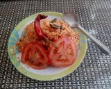 A picture of step 7 of Spicy tomato rice.