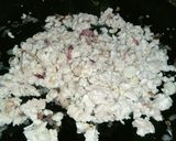 A picture of step 2 of Quick Tawa qeema.