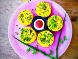 इन्स्टंट वाटी ढोकळा (dhokla recipe in marathi)