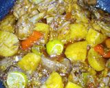 A picture of step 3 of Chicken Biryani.