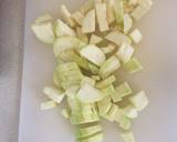 Seafood Stir Fry with Courgettes and Leeks recipe step 2 photo