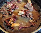 Foto del paso 2 de la receta: Frijol  BOLA  ROJA  y🐮Asado de Tira juntos...!