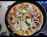 Foto langkah ke 8 dari resep Pizza Teflon empuk dan kriuk pinggiran #BikinRamadanBerkesan.