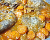 Foto del paso 5 de la receta: Casi cachopo en salsa de vino con champiñones