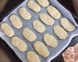 صورة لخطوة 3 من وصفة كعك بالسمسم