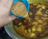 A picture of step 5 of Kerala Pulinkari.