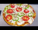A picture of step 3 of 10 minutes Pizza recipe.
