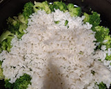 Foto del paso 2 de la receta: Arroz con brócoli y crema de soja