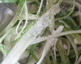 A picture of step 2 of Thai style cucumber noodles salad.