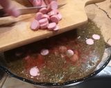 Virslisaláta recept fázis 2 fotója
