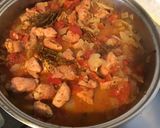 Une image de l'étape 9 de Araignée de porc marinée thym,citron et poivre vert frais & sautée tomates et oignon.