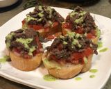 A picture of step 18 of Bruschetta Picada.