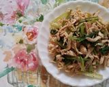 Hình bước làm 5 của món Mì xào gà