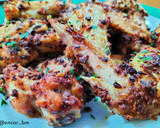 Foto del paso 8 de la receta: Alitas de pollo con cebolla crunch y curry en airfryer