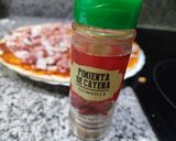 Foto del paso 3 de la receta: Pizza de hamburguesa con cebolla y Queso (invención mía)