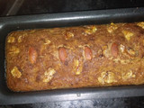 Budín integral de almendra y nueces❤