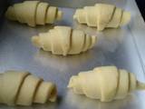 Croissant Isi Coklat langkah memasak 10 foto