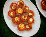 A picture of step 6 of Moin moin cups.