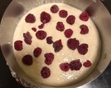 Sült túrós- málnás recept fázis 3 fotója