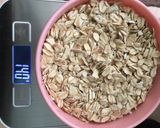 Foto del paso 1 de la receta: Panqué de cacao, avena y Stevia. 🍞
