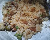 Foto langkah ke 3 dari resep Nasi Goreng Cumi Asin Pete.