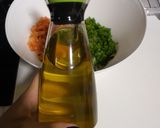 A picture of step 5 of Lebanese tabboule.
