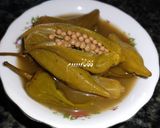 عکس مرحله 1 از دستور ترشی بامیه و فلفل تند