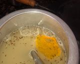 A picture of step 3 of Rava kichadi.