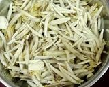 A picture of step 1 of Banana Flower Sabji (Mochar Ghonto).