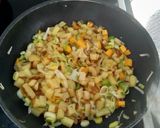 Une image de l'étape 2 de Légumes a la sauce ravigote.