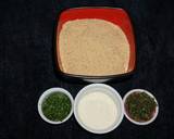 Foto del paso 2 de la receta ESCALOPAS O MILANESA DE POLLO CON QUESO DE CABRA. JON STYLE